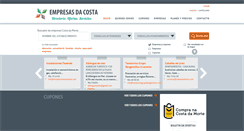 Desktop Screenshot of empresasdacosta.com